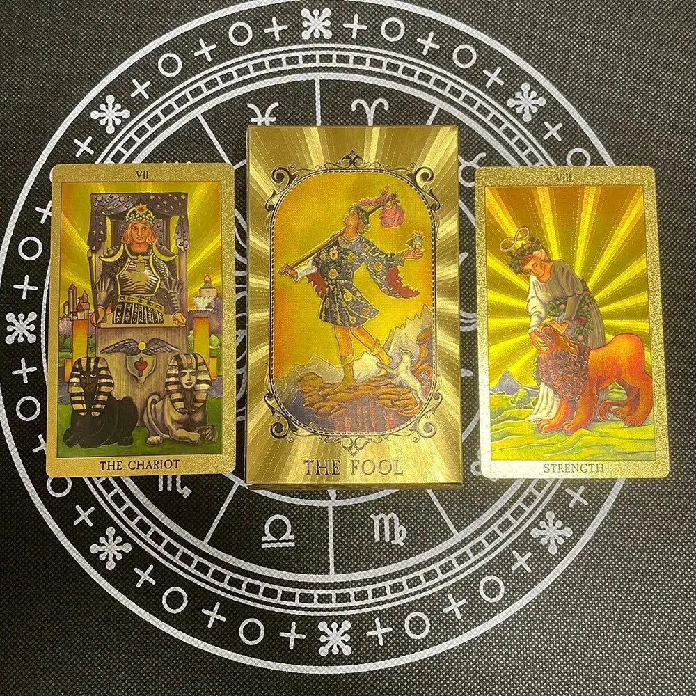 Gold Foil Tarot Deck – Witch At Heart