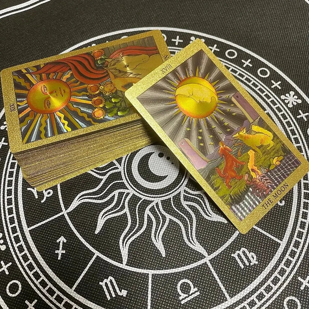 Gold Foil Tarot Deck – Witch At Heart